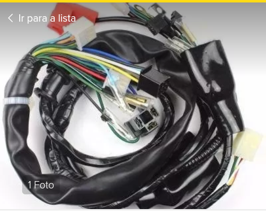 Fiação chicote principal honda CG 15 TITAN KS 2000 ATE 2002 MAGNETRN
